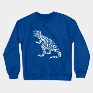 Dinosaur Pattern Crewneck Sweatshirt